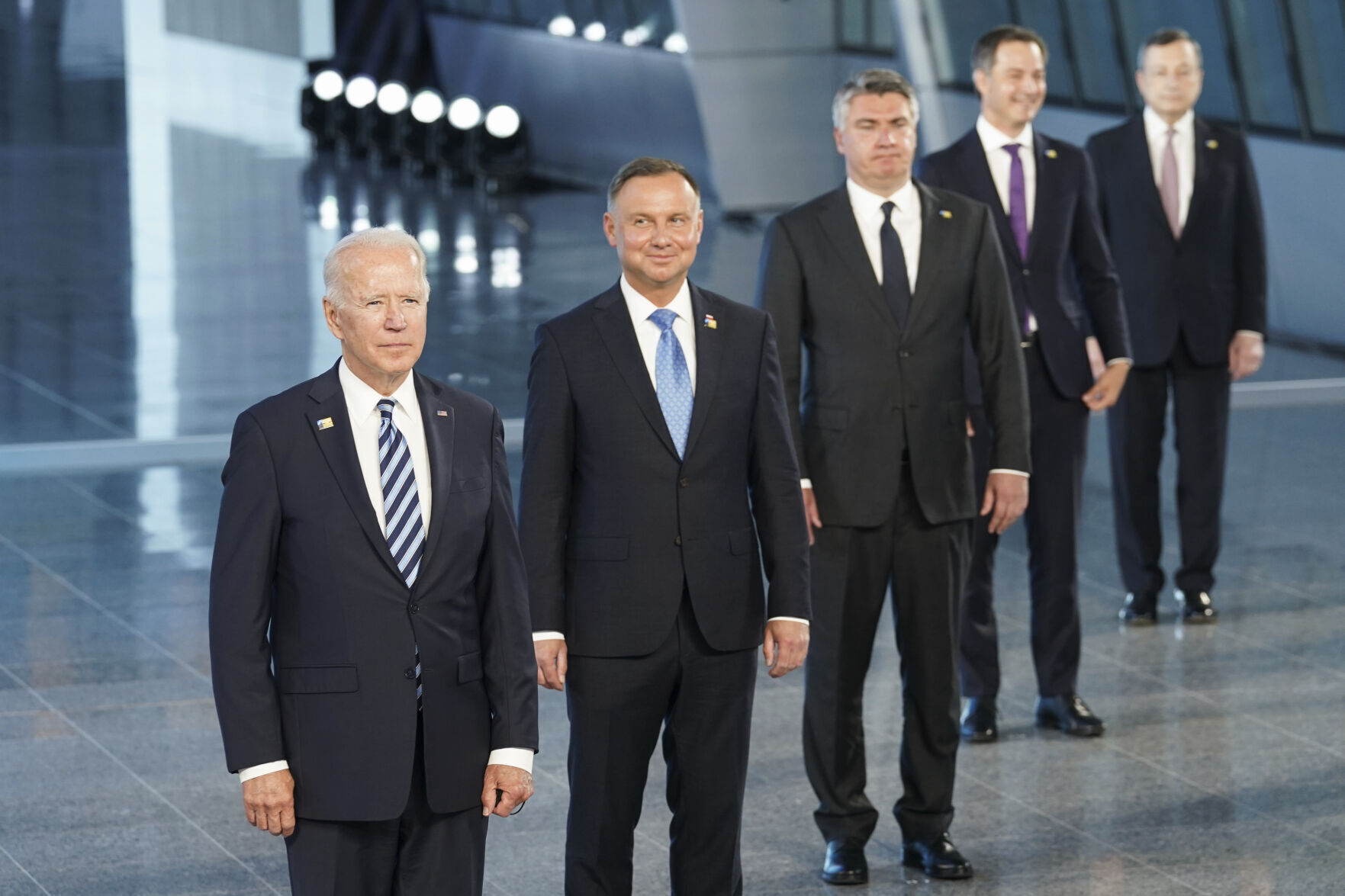APTOPIX Biden NATO